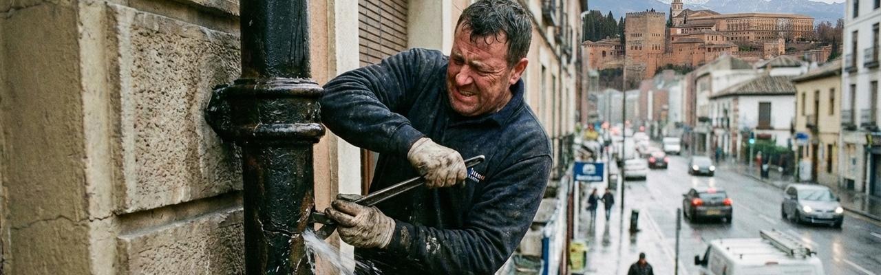 Reparación urgente de bajantes en Hondarribia